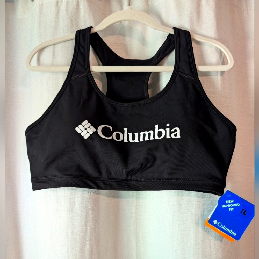 Jog Bra NWT XL Columbia Racerback Sports Bra